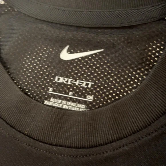 Nike Dri-Fit Mens Academy Big Swoosh Short Sleeve Football Soccer Shirt Size S - Picture 5 of 7